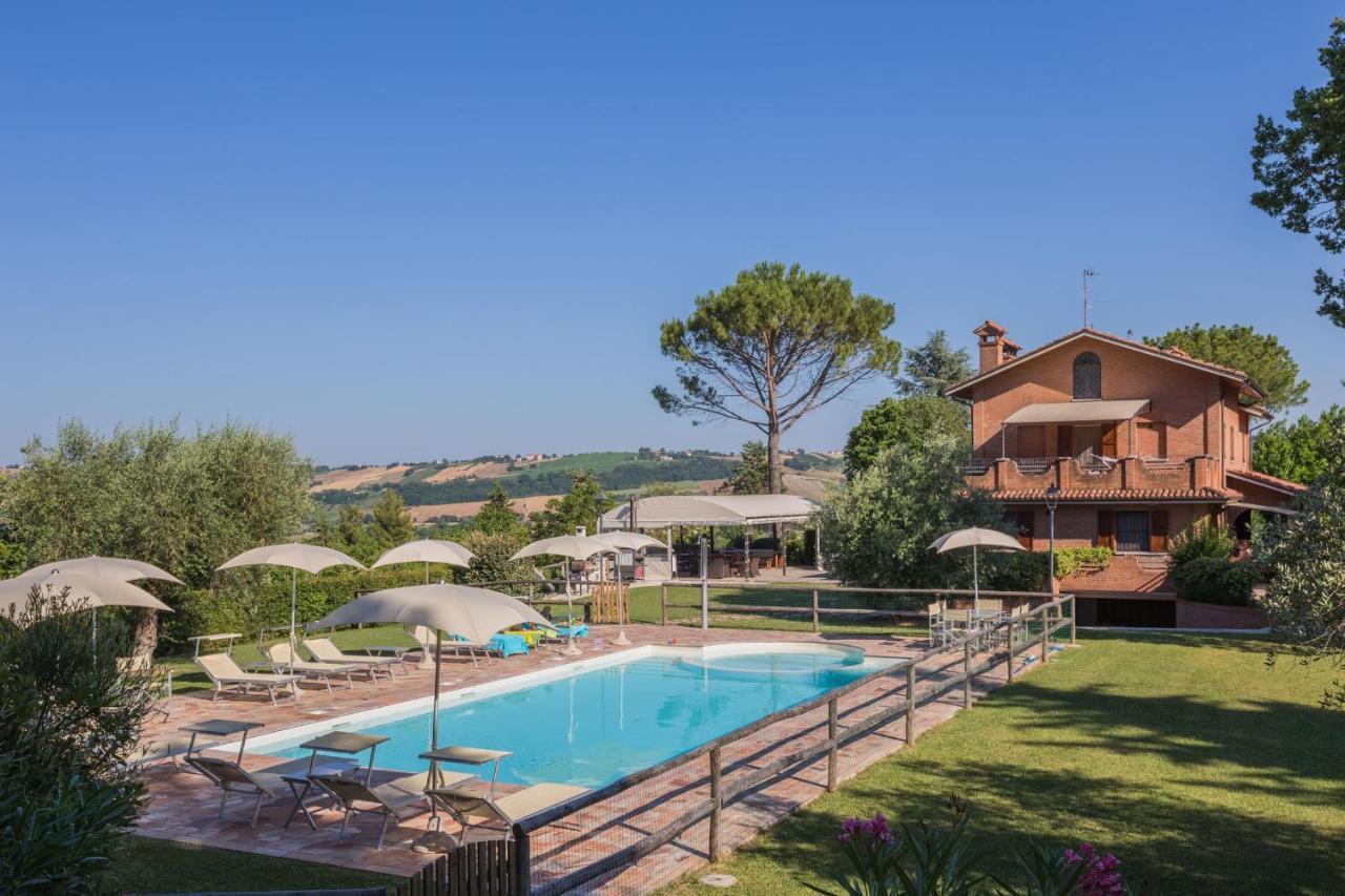 Agriturismo Villa Beatrice 몬다비오 외부 사진